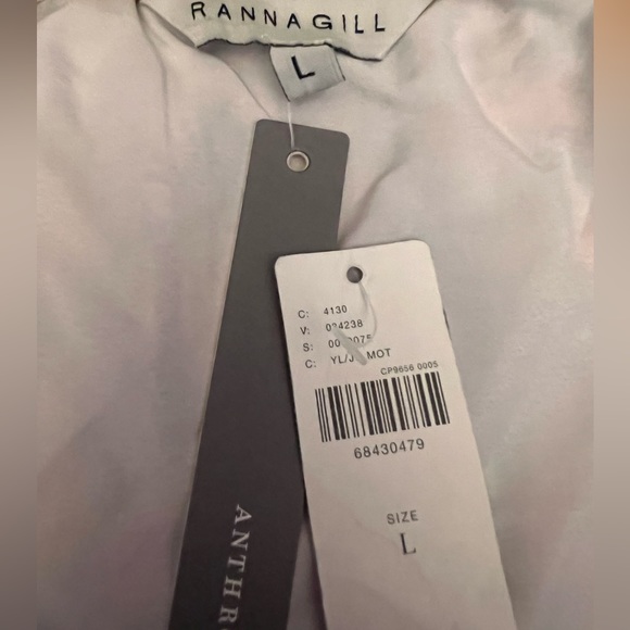 Anthropologie Floral Mini Dress - Mustard and Rose - Picture 15 of 16